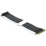 DeLOCK 85766 interface-kort/adapter Intern PCIe, Riser kort PCIe, PCIe, Sort, 0,3 m, 1 stk