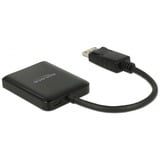 DeLOCK 87769 video-splitter DisplayPort 2x HDMI, HDMI splitter Sort, DisplayPort, 2x HDMI, 3840 x 2160 pixel, Sort, Plast, 1.4/2.2