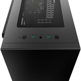 DeepCool MACUBE 110 Midi Tower Sort, Towerkabinet Sort, Midi Tower, PC, Sort, micro ATX, Mini-ITX, Acrylonitrilbutadienstyren, SPCC, Hærdet glas, Spil