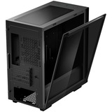 DeepCool MACUBE 110 Midi Tower Sort, Towerkabinet Sort, Midi Tower, PC, Sort, micro ATX, Mini-ITX, Acrylonitrilbutadienstyren, SPCC, Hærdet glas, Spil