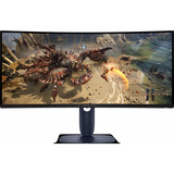 Dell AW3425DWM computerskærm 86,4 cm (34") 3440 x 1440 pixel Wide Quad HD LCD Sort, Blå, Gaming Skærm Sort, 86,4 cm (34"), 3440 x 1440 pixel, Wide Quad HD, LCD, 4 ms, Sort, Blå