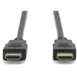 Digitus HDMI High Speed-kabel med Ethernet, type A Sort