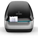 Dymo LabelWriter ™ Wireless, Etiketprinter Sølv/Sort, Direkte termisk, 600 x 300 dpi, Kabel & trådløs, Sort