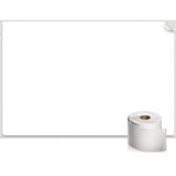 Dymo Ægte LabelWriter Ekstra Store Forsendelsesetiketter | 104 mm x 159 mm | Selvklæbende | Rulle med 220 let aftagelige etiketter | til LabelWriter 4XL/5XL etiketprintere Hvid, Selvklæbende printeretiket, Papir, Permanent, Rektandel, LabelWriter
