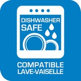 Emsa 508556 enhed til madopbevaring Firkant Container 1 L Transparent 1 stk, Boks gennemsigtig/Blå, Container, Firkant, 1 L, Transparent, Polypropylen (PP), Termoplastisk elastomer (TPE), Polypropylen (PP)/termoplastisk elastomer (TPE)