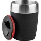 Emsa 514514 rejsekrus Sort, Termokrus Sort/rustfrit stål, Sort, Kina, 87 mm, 94 mm, 112 mm, 204 g