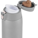 Emsa Light Mug 400 ml Sølv, Termokrus Sølv, Sølv, Rustfrit stål, Polypropylen (PP), 400 ml, 6,6 cm, 196 mm