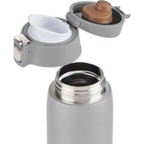 Emsa Light Mug 400 ml Sølv, Termokrus Sølv, Sølv, Rustfrit stål, Polypropylen (PP), 400 ml, 6,6 cm, 196 mm