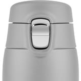 Emsa Light Mug 400 ml Sølv, Thermo mug Sølv, Sølv, Rustfrit stål, Polypropylen (PP), 400 ml, 6,6 cm, 196 mm