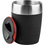 Emsa TRAVEL CUP kop Sort, Thermo mug Sort/rustfrit stål, Enkelt, 0,2 L, Sort