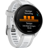 Garmin Forerunner 165, SmartWatch Hvid/Lys grå