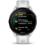 Garmin Forerunner 165, SmartWatch Hvid/Lys grå