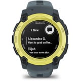 Garmin Instinct E, SmartWatch mørk grå/Lime
