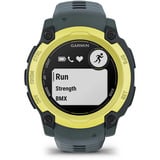 Garmin Instinct E, SmartWatch mørk grå/Lime