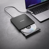 Intenso EOD 400D Slim, DVD-brænder Sort