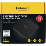 Intenso EOD 400D Slim, DVD-brænder Sort
