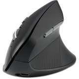 Kensington Pro Fit Ergo MY630 EQ genopladelig mus Sort, Højre hånd, Vertikal design, RF Wireless + Bluetooth + USB Type-A, 2400 dpi, Sort