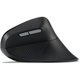 Kensington Pro Fit Ergo MY630 EQ genopladelig mus Sort, Højre hånd, Vertikal design, RF Wireless + Bluetooth + USB Type-A, 2400 dpi, Sort