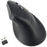 Kensington Pro Fit Ergo MY630 EQ genopladelig mus Sort, Højre hånd, Vertikal design, RF Wireless + Bluetooth + USB Type-A, 2400 dpi, Sort