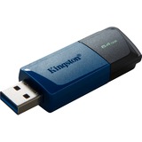 Kingston DTXM/64GB-2P, USB-stik Blå/Sort