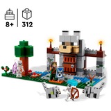 LEGO Minecraft Ulvehøjborgen, Bygge legetøj Byggesæt, 8 År, Plast, 312 stk, 504 g