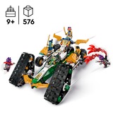 LEGO NINJAGO Ninjateamets kombikøretøj, Bygge legetøj Byggesæt, 9 År, Plast, 576 stk, 955 g