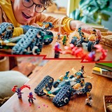 LEGO Ninjateamets kombikøretøj, Bygge legetøj Byggesæt, 9 År, Plast, 576 stk, 955 g