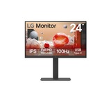LG 24BA750, LED-skærm Sort