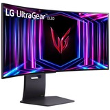 LG 34GS95QE, Gaming Skærm mørk grå