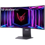 LG 34GS95QE, Gaming Skærm mørk grå