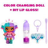 MGA Entertainment Yummiland Mystery Lip Gloss Doll - Carly Cakepop, Dukke Minidukke, Hunstik, 4 År, Dreng/Pige, Flerfarvet