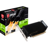 MSI GeForce GT 1030 2GHD4 LP OC, Grafikkort GeForce GT 1030, 2 GB, GDDR4, 64 Bit, 2100 Mhz, PCI Express x16 3.0