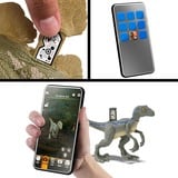 Mattel JURASSIC WORLD SLASH 'N ROAR Therizinosaurus, Spil figur Jurassic World SLASH 'N ROAR Therizinosaurus, 4 År, Flerfarvet, Plast