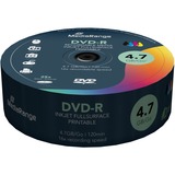 MediaRange MR407 tom DVD 4,7 GB DVD-R 25 stk, DVD tomme medier 4,7 GB, DVD-R, 25 stk, 16x, Kageæske