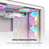 Montech HP140 ARGB PWM 140x140x25, Sag fan Hvid