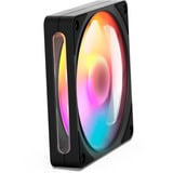 NZXT F120 RGB, Sag fan Sort