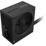 NZXT PC strømforsyning Sort