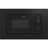 Neff HLAWG26S3 mikrobølgeovn Sort Solo mikroovn Indbygget 20 L 800 W Indbygget, Solo mikroovn, 20 L, 800 W, Indbygget skærm, LED