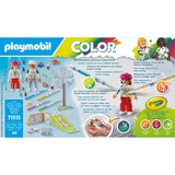 PLAYMOBIL Color Skatepark, Bygge legetøj 
