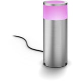 Philips Hue White & Color Ambiance Calla fodlampe, LED lys Sølv