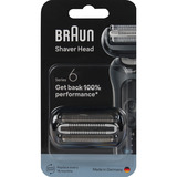 Procter & Gamble Series 5 64 B Barberingshoved, Barberhovedet Sort, Barberingshoved, 1 hoved(er), Sort, Rustfrit stål, 18 måned(er), Braun, Series 6 60, 61, 62