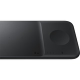 SAMSUNG EP-P6300 Headset, Smartphone, SmartWatch Sort USB Trådløs opladning Hurtig opladning Indendørs, Ladestation Sort, Indendørs, USB, Trådløs opladning, 1 m, Sort