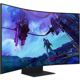 SAMSUNG S55CG970NU, Gaming Skærm Sort