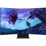 SAMSUNG S55CG970NU, Gaming Skærm Sort