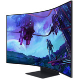 SAMSUNG S55CG970NU, Gaming Skærm Sort