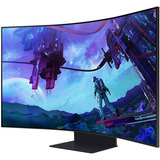 SAMSUNG S55CG970NU, Gaming Skærm Sort