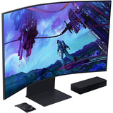 SAMSUNG S55CG970NU, Gaming Skærm Sort