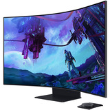 SAMSUNG S55CG970NU, Gaming Skærm Sort