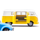 SIKU VW T1 with trailer and VW Beetle Bilmodelsæt Formonterede 1:50, Model køretøj Bilmodelsæt, Formonterede, 1:50, Ethvert køn, Metal, Plast, 3 stk