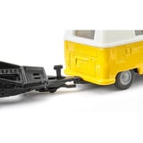 SIKU VW T1 with trailer and VW Beetle Bilmodelsæt Formonterede 1:50, Model køretøj Bilmodelsæt, Formonterede, 1:50, Ethvert køn, Metal, Plast, 3 stk